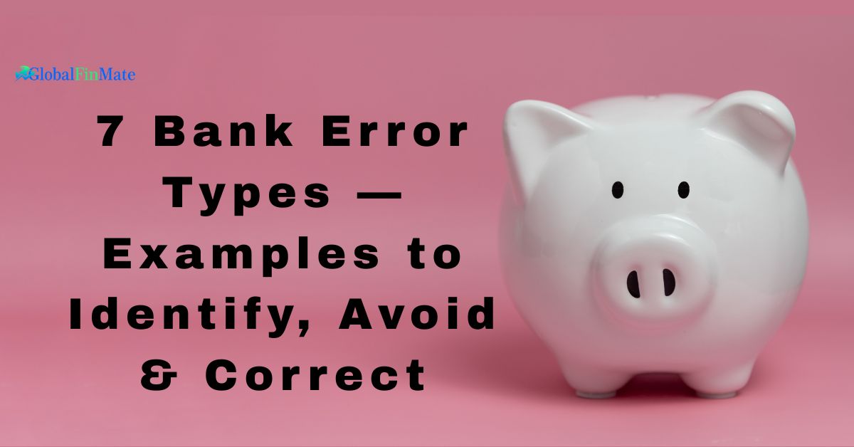 Homepage 111 Bank Error Types