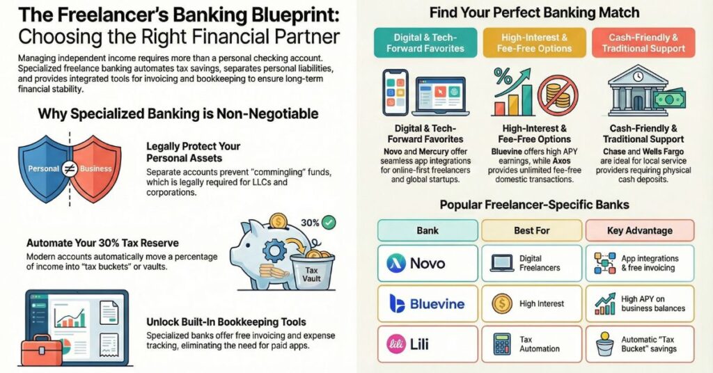 Best Bank Accounts for Freelancers, Side Hustlers, & Self-Employed 3 Fetured images Section 4