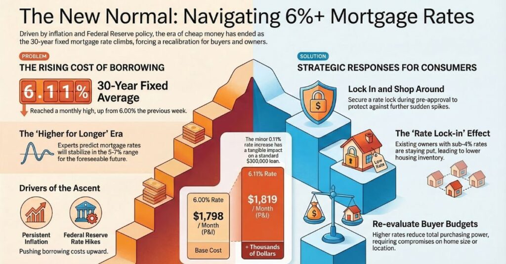 Mortgage rates rise to highest level in over a month