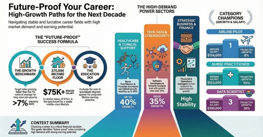 20 Great Career Fields for the Future (Next 10 Years)